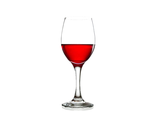 Rotes Glas Wein
